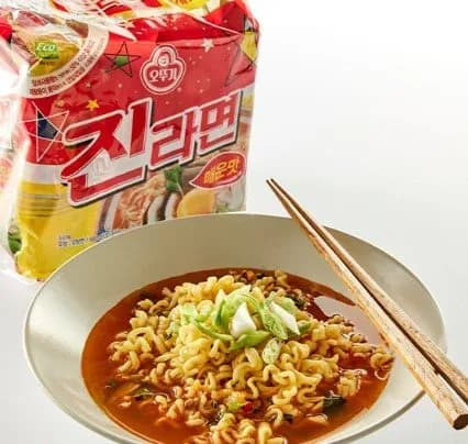 오뚜기 진라면 매운맛 멀티팩(5개입) x 8팩(총40개입)