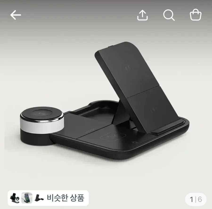 카이뉴 4IN1 멀티 LED 고속 무선 충전+케이블2개
