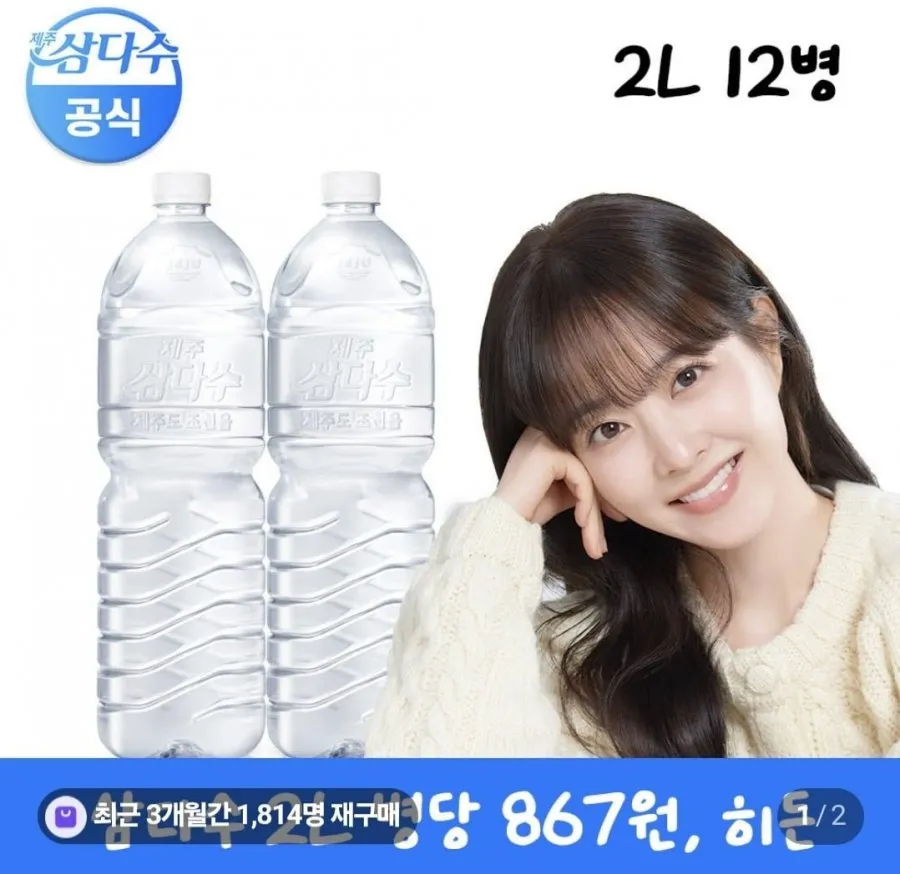 (네멤) 삼다수 2L 12개