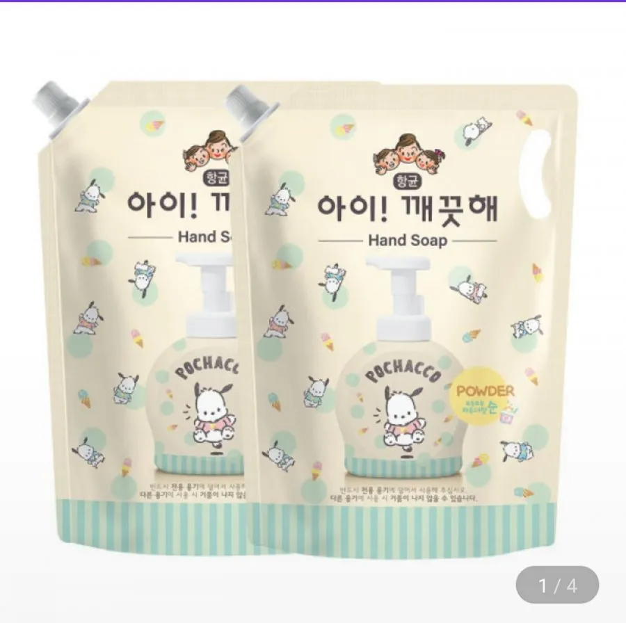 아이깨끗해X포차코 핸드워시 순향 리필 1.8L 2개