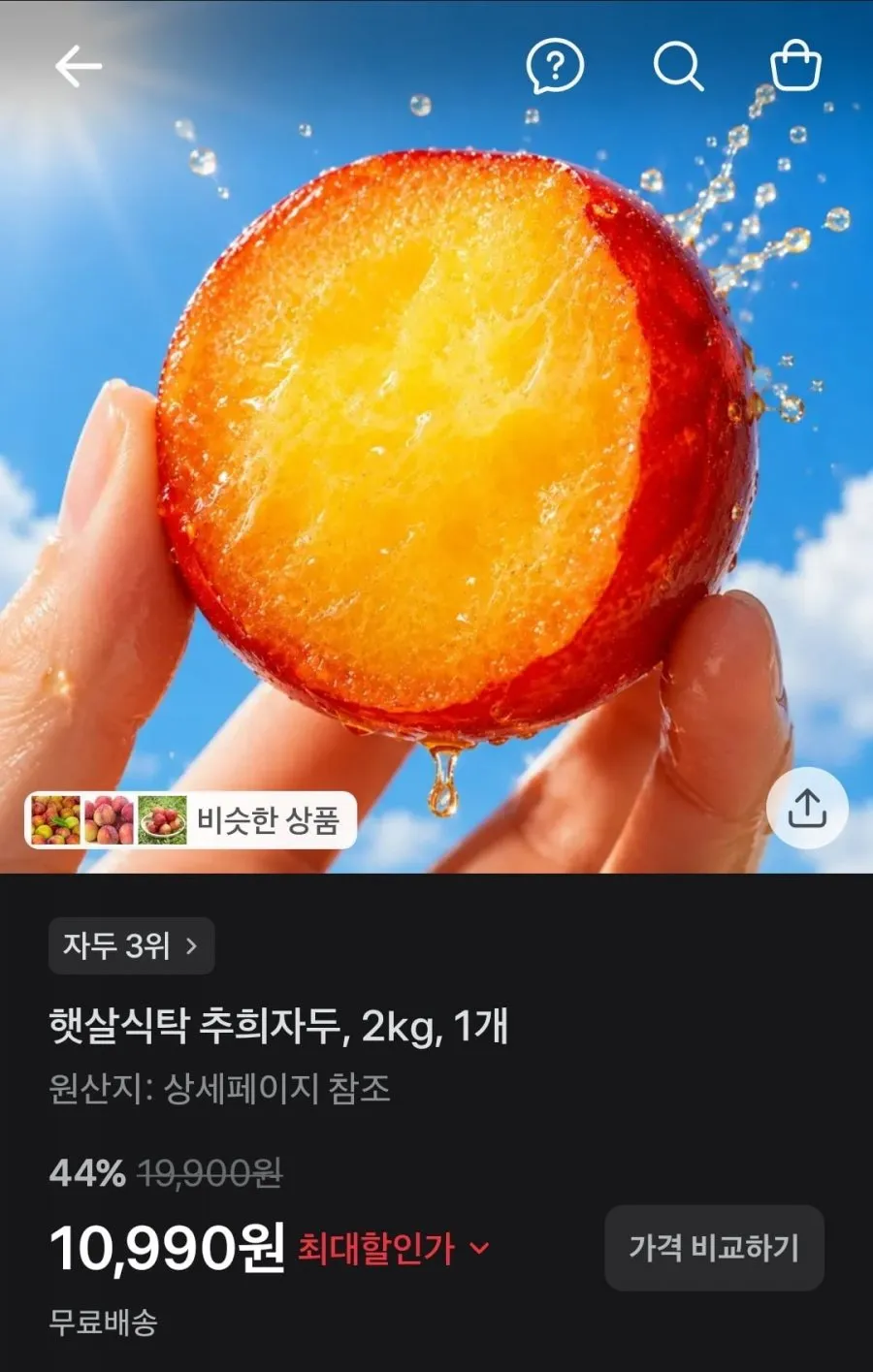 추희자두 2kg