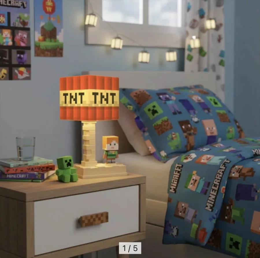 Minecraft 마인크래프트 감성 TNT 크리퍼무드등 26종