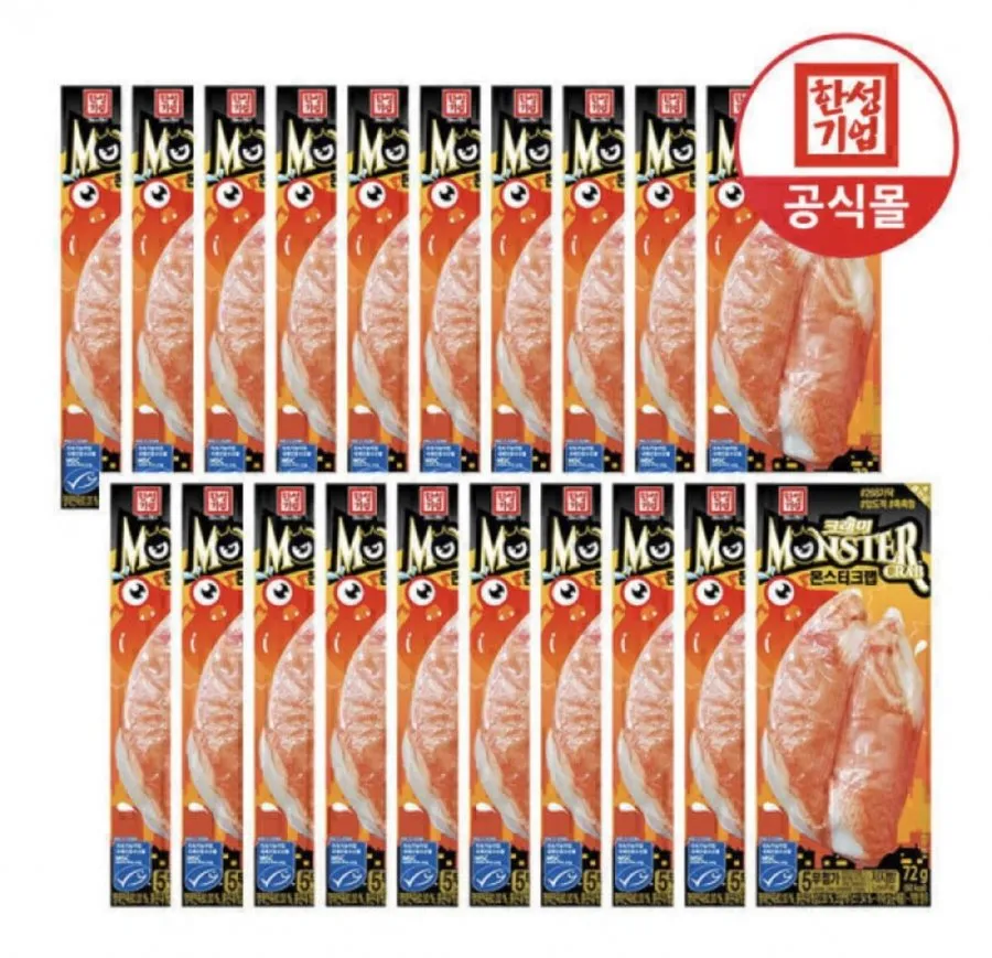 몬스터크랩 72g 20개, 휴지 외 [타깃] 동원 참치, 리챔, 김