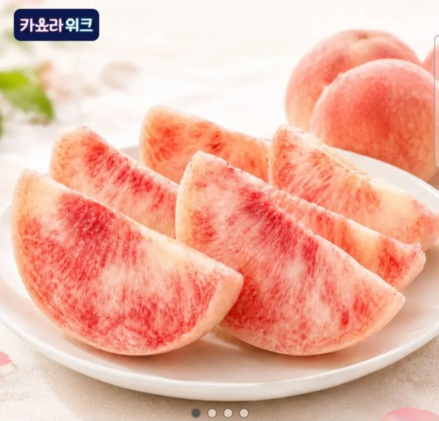 경북 차돌복숭아 3kg 대과