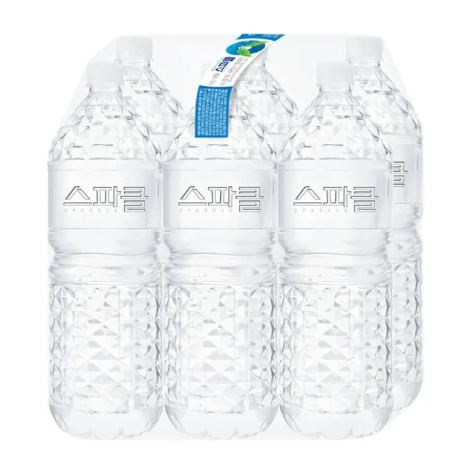 스파클 생수, 무라벨, 2L, 24개