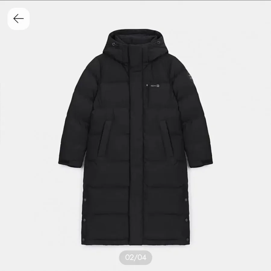 네파 7LG2021 공용 사이폰 최장길이 롱 다운 자켓