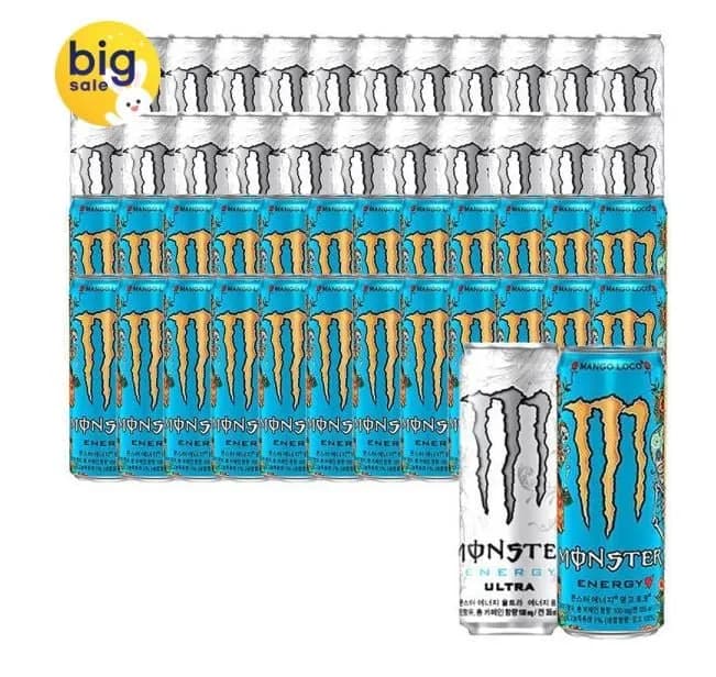 몬스터 울트라+망고로코 355ml 48캔