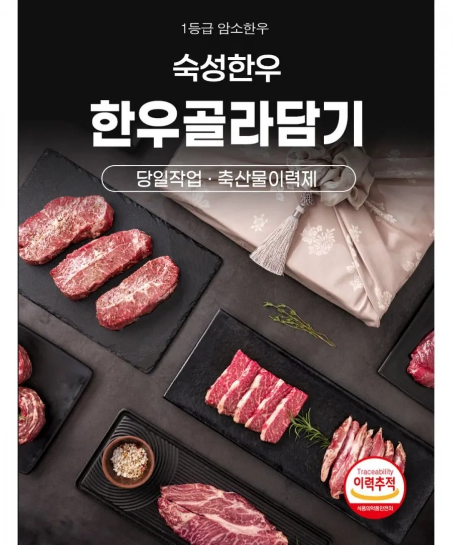 1등급 농협안심한우 등심 200g 외