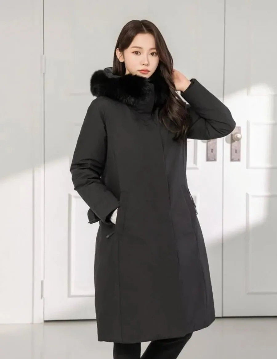 네파 여성 아르테 고어텍스 롱 구스다운