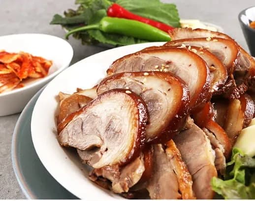 무뼈족발 300g 4팩+마늘소스+새우젓