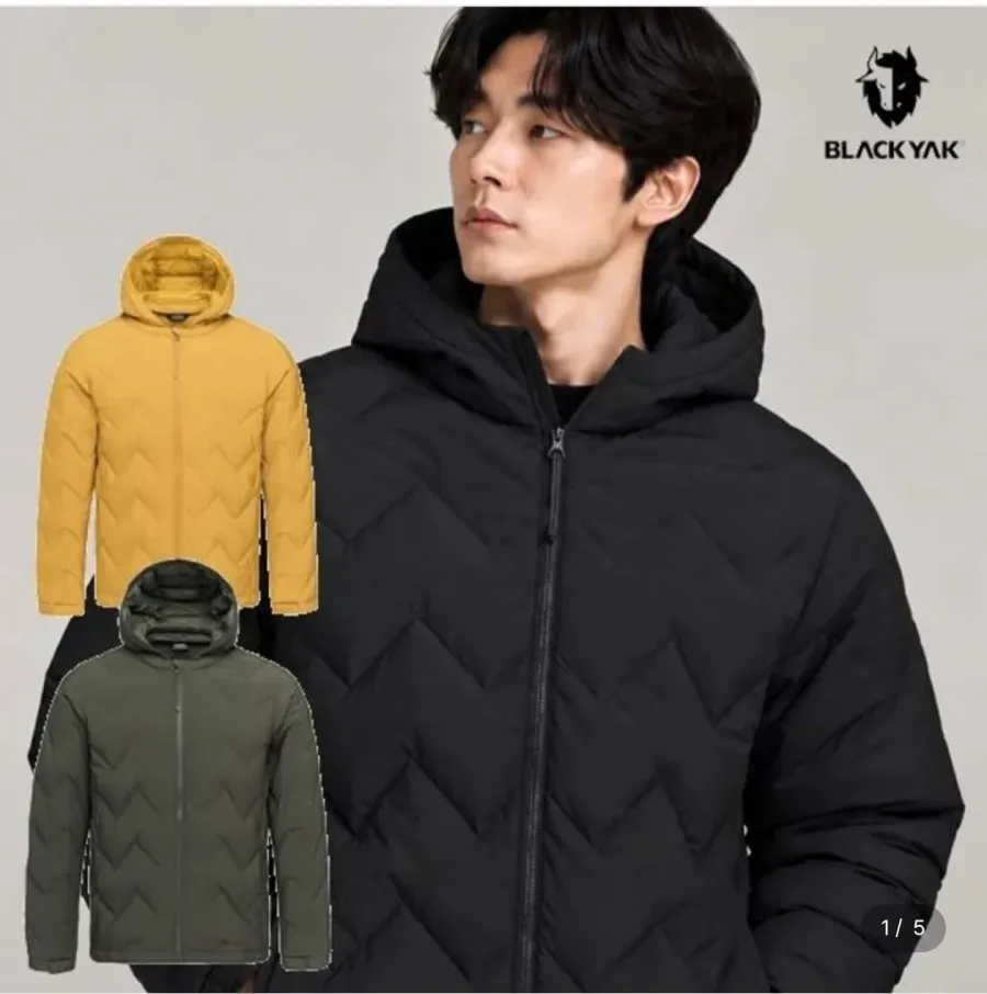 블랙야크 25FW 남여 중경량 구스다운 후디파르밧다운자켓