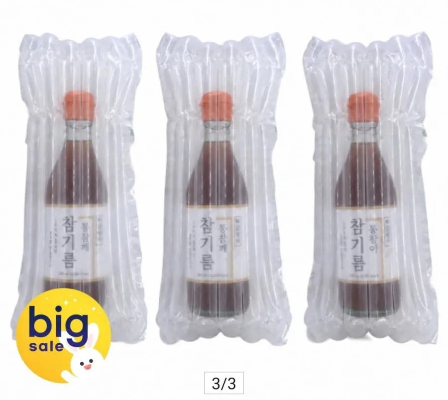 통참깨 참기름 350ml 3병