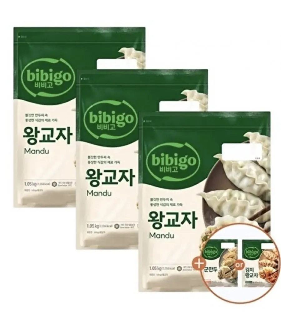 CJ제일제당 T 비비고 왕교자1.05kg x3개 + 315g