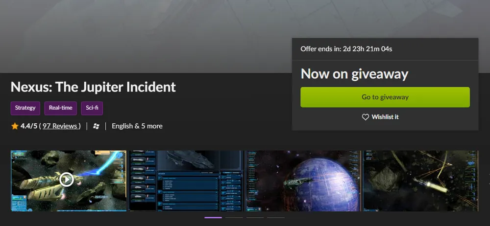 Nexus: The Jupiter Incident