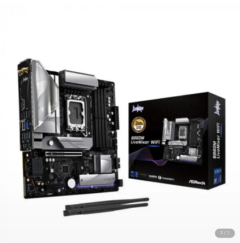 ASRock B860M LiveMixer WiFi