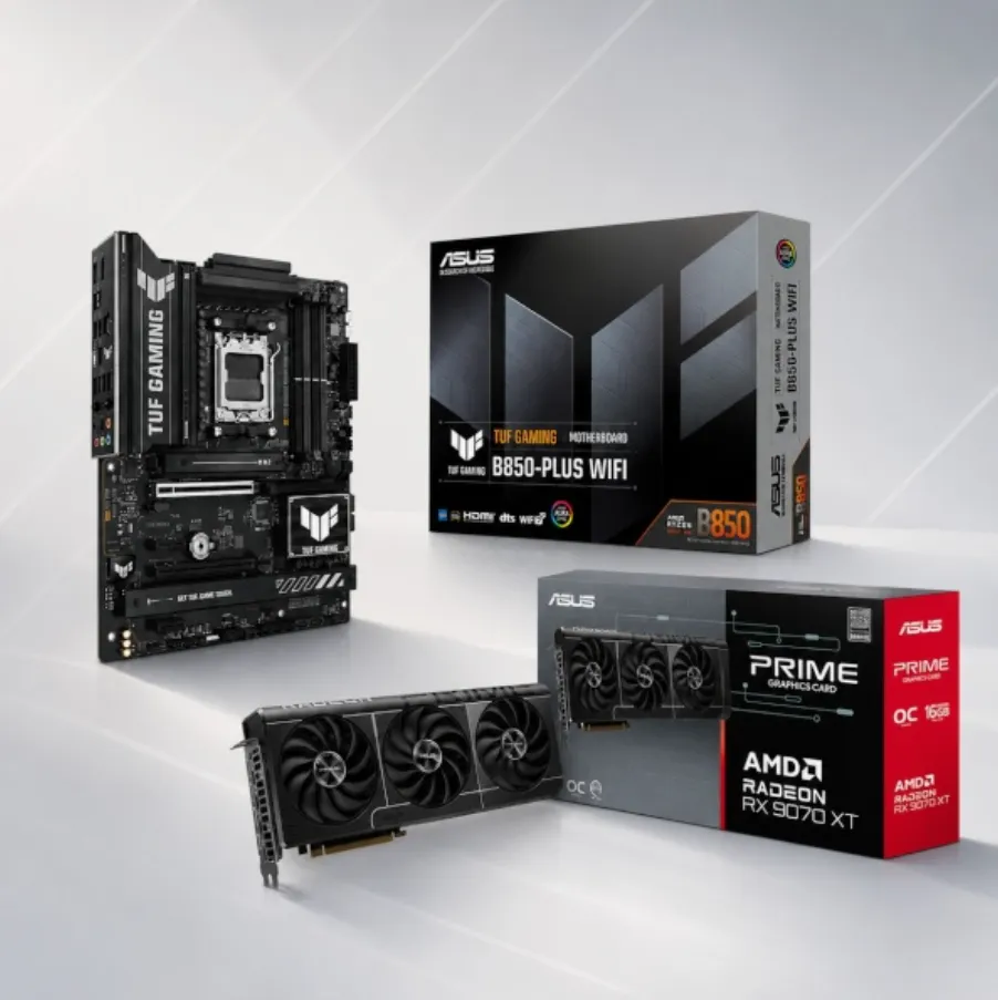 ASUS 보드 + 그래픽카드 합본딜 B850B-PLUS WIFI + 9070XT PRIME