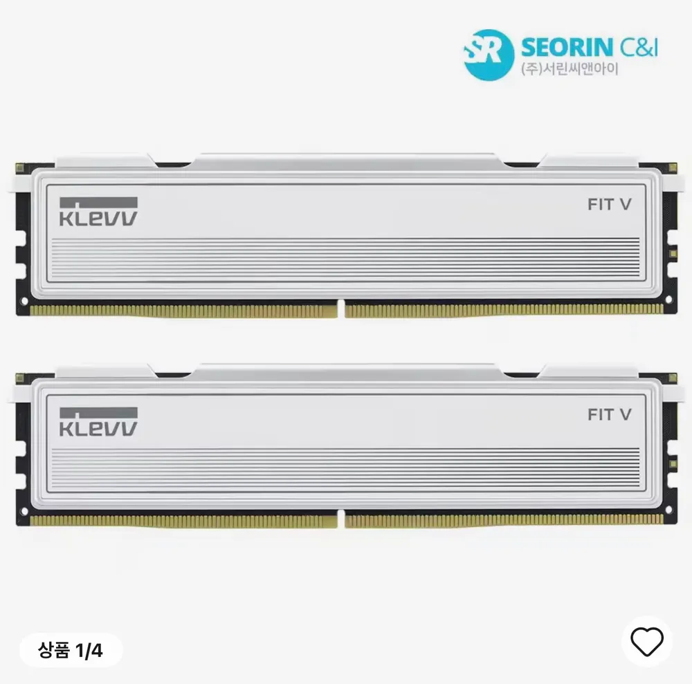 Apacer DDR5 5600 16GB 외 KLEVV 등 서린 메모리 모음