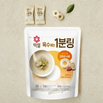 1분링 코인육수 200g x2봉