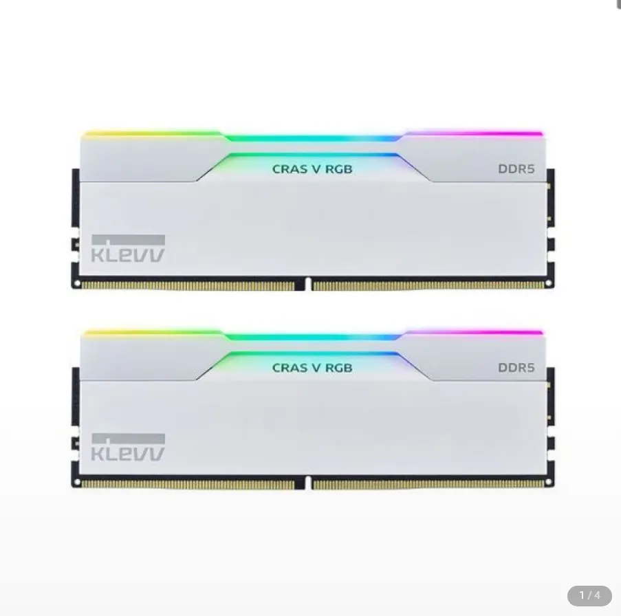 서린공식 ESSENCORE KLEVV DDR5-6400 CL32 CRAS V RGB WH...