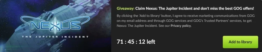 Nexus: The Jupiter Incident 무료
