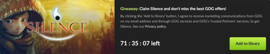 Silence 무료