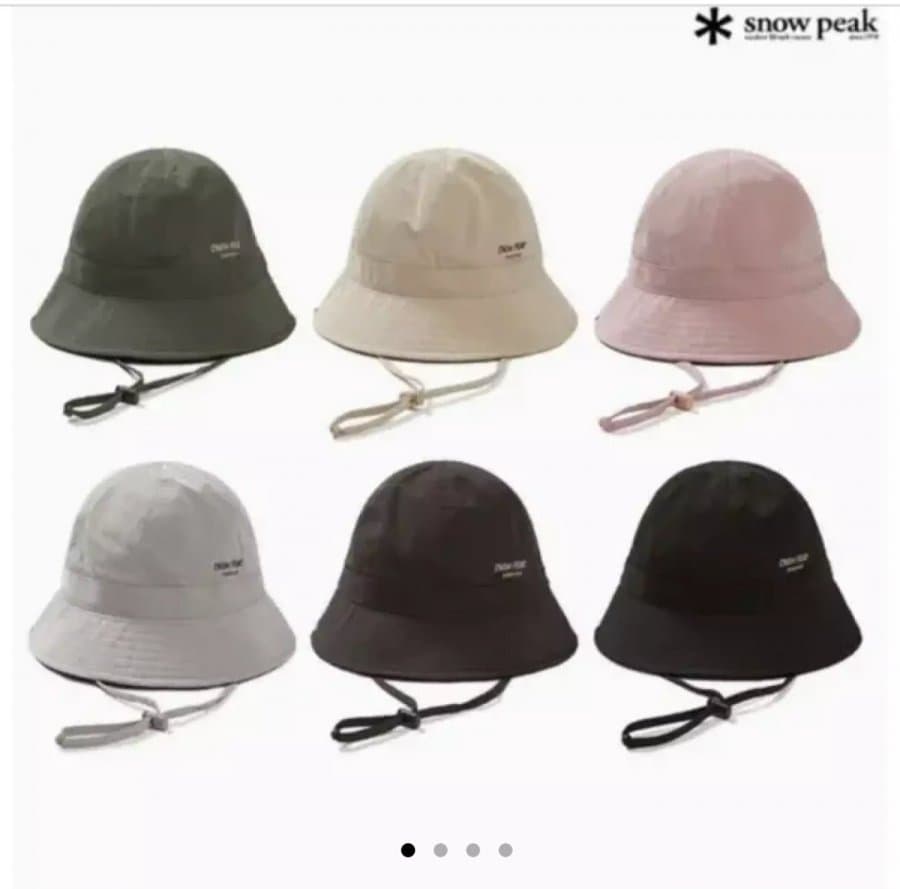 스노우피크 타슬란 6패널 버킷햇