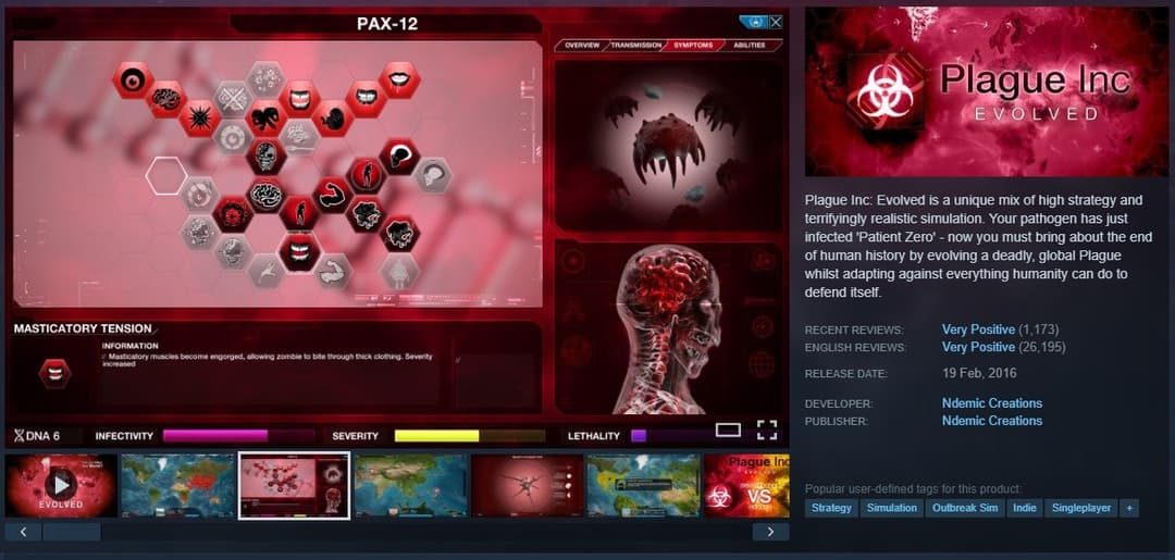 Plague Inc: Evolved