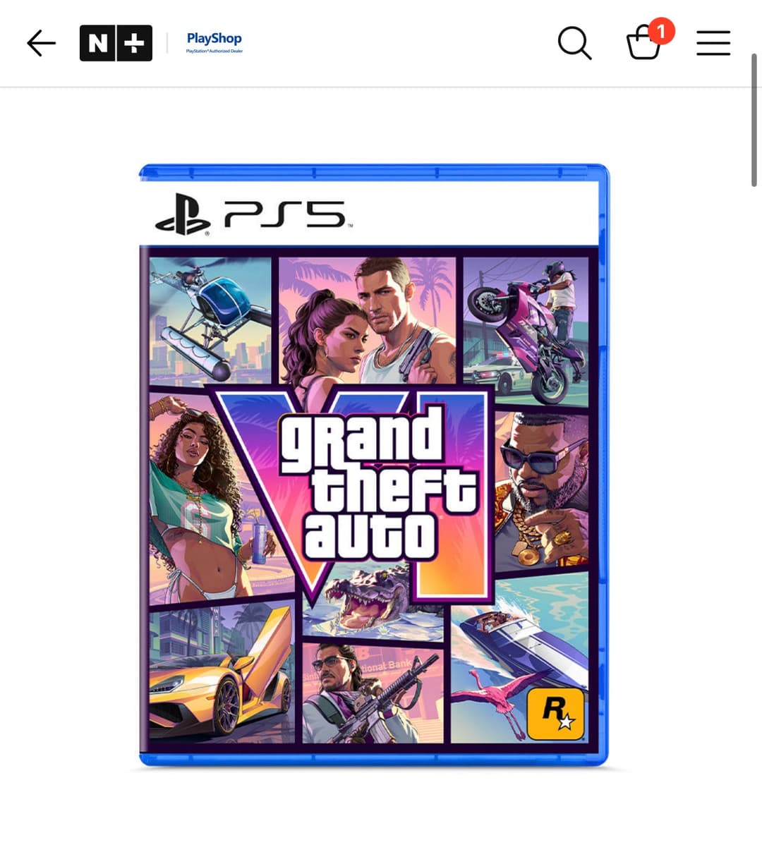 GTA6 Grand Theft Auto VI 사전예약