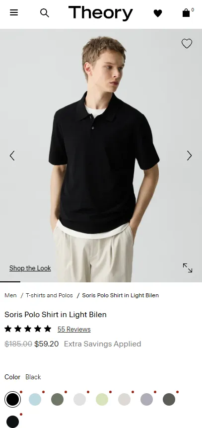 THEORY Soris Polo