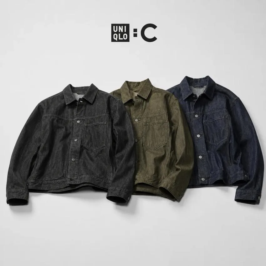 유니클로 C 데님 트러커 자켓 5.4 / C 배럴 진 3.9