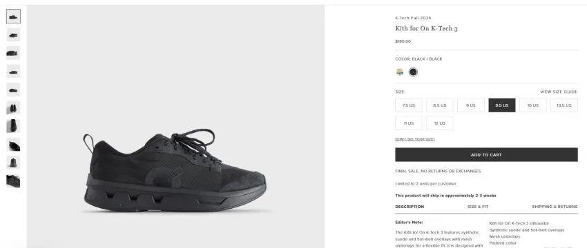 kith x on