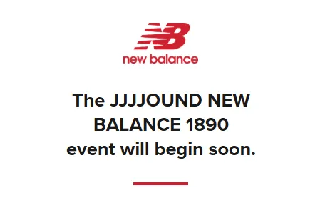11시 JJJJOUND NEW BALANCE 1890