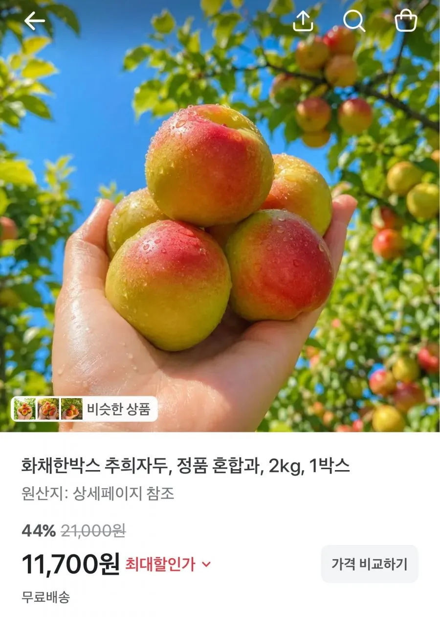 추희자두 정품 혼합과 2kg