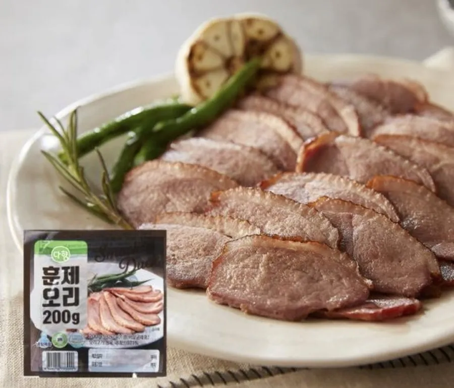 다향 훈제슬라이스 200g 10팩
