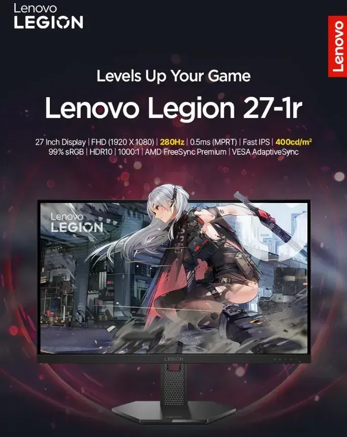 레노버 Legion 27-1r 27인치 280Hz